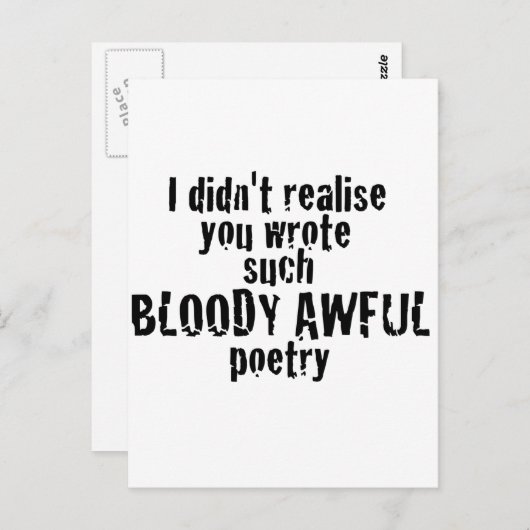 Carte Postale Donne-Nous Ton Argent ! (Devant / Derrière)