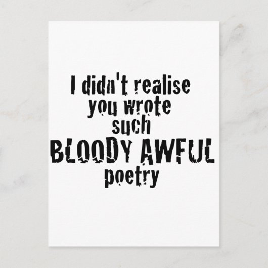 Carte Postale Donne-Nous Ton Argent ! (Devant)