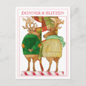 CARTE POSTALE DONNER BLITZEN (Devant)