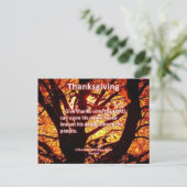 Carte Postale Donner Merci au Seigneur 1 Chroniques 16:8 (Debout devant)