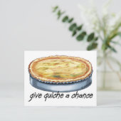 Carte Postale Donner une chance à Quiche (Debout devant)