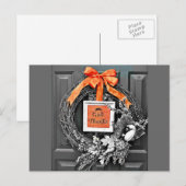 Carte Postale Donnez Merci Wreath (Devant / Derrière)