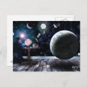 Carte Postale Donnez-moi de l'espace (carte postale) (Devant / Derrière)