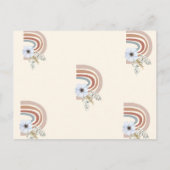 Carte Postale Dont les caractéristiques fait maman baby shower j (Dos)