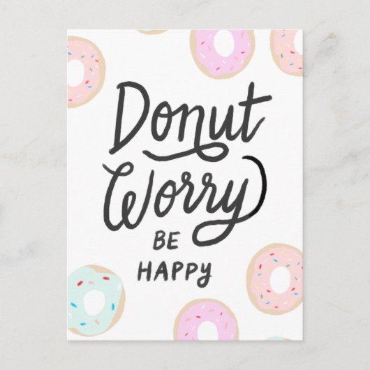 Carte Postale Donut (Devant)