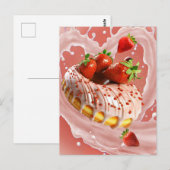 Carte Postale donut (Devant / Derrière)