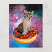 Carte Postale Donut Cat (Devant)