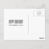 Carte Postale Donut Douze Anniversaire (Dos)