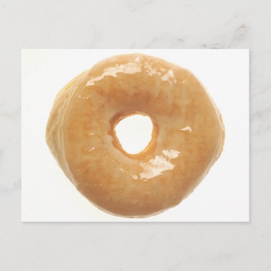 Carte Postale Donut glacé (Devant)