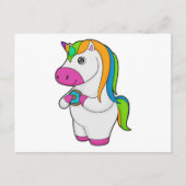 Carte Postale Donut Licorne (Devant)