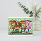 Carte Postale Donut Party (Debout devant)