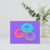 Carte Postale Donut Party (Debout devant)