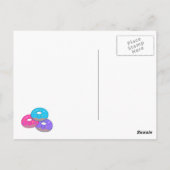 Carte Postale Donut Party (Dos)