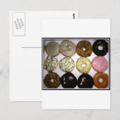 CARTE POSTALE DONUTS (Devant / Derrière)