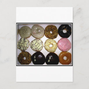 CARTE POSTALE DONUTS