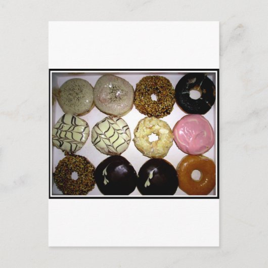 CARTE POSTALE DONUTS (Devant)