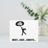 Carte Postale Donuts Lover (Debout devant)