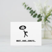 Carte Postale Donuts Lover (Debout devant)