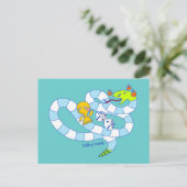 Carte postale Doodart Snake Board (Debout devant)