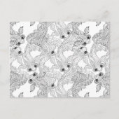 Carte Postale Doodle chinois de poisson (Devant)