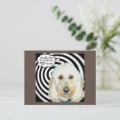 Carte Postale Doodle Days Comics Feed Me Postcard (Debout devant)