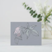 Carte Postale Doodle Floral (Debout devant)
