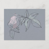 Carte Postale Doodle Floral (Devant)