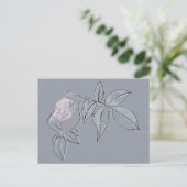 Carte Postale Doodle Floral (Debout devant)