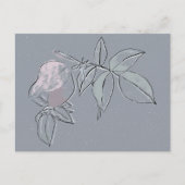 Carte Postale Doodle Floral (Devant)