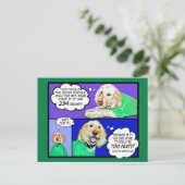 Carte postale Doodle Happy St. Patrick's Day (Debout devant)