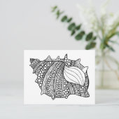 Carte Postale Doodle inspiré (Debout devant)
