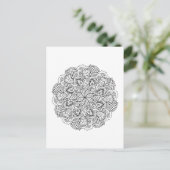 Carte Postale Doodle ronde (Debout devant)