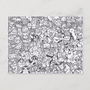 Carte postale Doodlemania