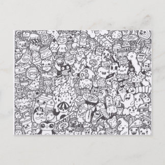 Carte postale Doodlemania
