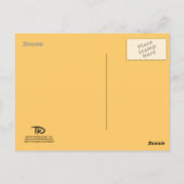 Carte postale Doodles Cat (Dos)