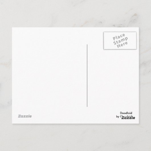 Carte Postale Doodloïde (Dos)