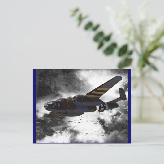 Carte Postale Doolittles Raiders B-25 (Debout devant)