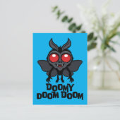 Carte Postale Doomy Doom Doom Mothman Cryptide Mignon (Debout devant)