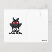 Carte Postale Doomy Doom Doom Mothman Cryptide Mignon (Dos)