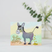 Carte postale d'or (Debout devant)