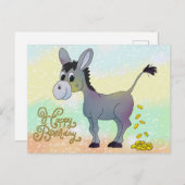 Carte postale d'or (Devant / Derrière)