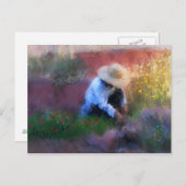 Carte postale d'or de lumières (Devant / Derrière)