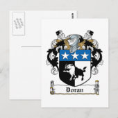 Carte Postale Doran Family Crest (Devant / Derrière)