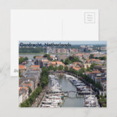 Carte Postale Dordrecht, Pays-Bas (Devant / Derrière)
