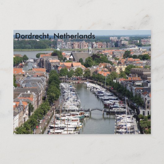 Carte Postale Dordrecht, Pays-Bas (Devant)