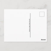 Carte postale d'origami japonais pour le post-croi (Dos)