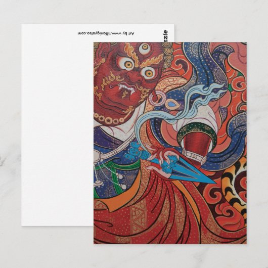 Carte Postale Dorje Drollo (Devant / Derrière)