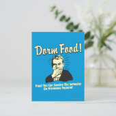 Carte Postale Dorm Food : Survive Microwave Popcorn (Debout devant)