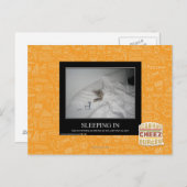 Carte Postale Dormir (Devant / Derrière)