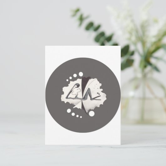 CARTE POSTALE DORMIR (Debout devant)